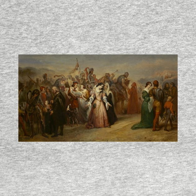 Lenore - The Return of the Army by Ary Scheffer by Classic Art Stall